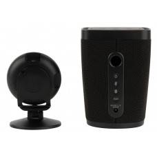 Voice Activated Smart Security System Portable Speaker Video Camera Webcamera