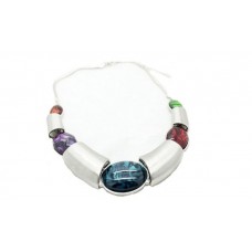 New Choker Statement Colorful Resin Trendy Bridal Jewelry Sets