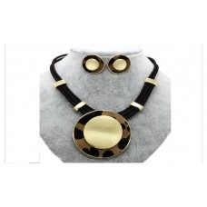 Top Quality Leopard Gold Plated Party Trendy Bridal Jewelry Necklace