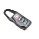 Super Black Metal Mini 3 Digit Travel Luggage Password Code Lock