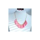 Summer Style Jewelry Pendant Crystal Statement Chain Necklace Set