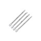 Stainless Steel 4Pcs Nail Cuticle Pusher