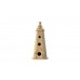 Perfect For Decorate Your Garden Wood Birdhouse With 3 Entry Holes