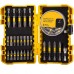 Portable 100-Piece Steel Driving Bit Set With Protective Case