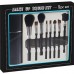 Excellent Portable Cosmetics 9pc Cosmetic Brushes