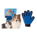 Pet Dog Cat Gentle Deshedding Brush Grooming Glove Massage Tool