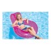 Transparent Color Inflatable Lounge 53" X 45" Pool Float Water Toys
