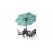 Premium 9Ft Patio Garden Sunshade Canopy Outdoor Beach Umbrella