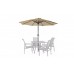 Premium 9Ft Patio Garden Sunshade Canopy Outdoor Beach Umbrella