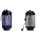 Mosquito Fly Bug Insect Zapper Killer + Trap Lamp Black Hot