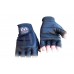 Sport Leather Weight Lifting Gloves Padded Gym Body Building Fitness