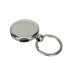 New Mini Portable Keychain Ring Precise Compass Metal Plastic
