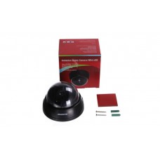 Red LED Light CCTV Home Security Fake Cameras W/ Surveillance
