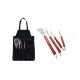 7 Piece Durable Stainless Steel Cooking Tool BBQ Utensil Set