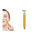 24k Gold Beauty Facial Roller Face Vibration Massager