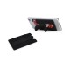 Black Cell Phone Stand With Card/Cash Holder Case