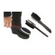 3 in 1 Garment Care Brush Shoehorn Wood Clothes Lint