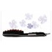 Style Ceramic Hair Straightener Brush LCD Professional Flat Iron Black