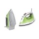 Green Easy Steam Compact Clothing Iron Nonstick Soleplate