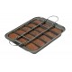 Metallic Non-Stick Slice Solutions Brownie Pan 14 Pieces Cake Maker Cooker