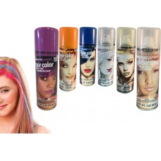 Halloween Temporary Hair Color Spray Dye Spray on Shampoo Out Glitter Color