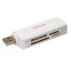 Universal 40 in 1 Card Reader USB White Micro Rapid Speed Data Transfer Writer