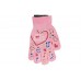 Teens Girls Colorful Winter Warm Knitted Gloves Hand Warmer Full Finger Knitted