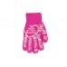 Teens Girls Colorful Winter Warm Knitted Gloves Hand Warmer Full Finger Knitted