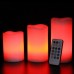 Flameless Color-Changing Led Light Bulb Candles with Remote Vanilla Scent