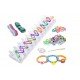 Rainbow Loom 600 Kit Bracelet Making Kit Clips Six Charms Rubber Silicone Bands