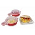Easy Eggwich Microwave Egg Cookers Pan Set Egg Boiled Make Egg Muffin