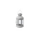 Home Decor Lantern for tealight Indoor and Outdoor Gray Color