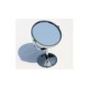 Double-Sided Silver Cosmetic Normal Magnifying Makeup Round Mirror