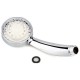 New Led Shower Head Temperature Sensor Bath Sprinkler Adjustable