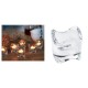 Clear Glass Tealight Holder Great To Create A Warm Atmosphere