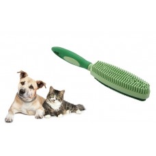 Designer Dual Sided Pets Grooming And Cleaning Brush