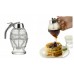 New Designed Honey Dispenser With Glass Stand To Store