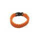 Nylon Survival Bracelet & Small - Orange 2 Pack