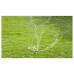 Garden Hose Lawn Watering Metal Base 3 Arm Sprinkler