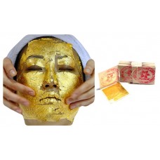 Edible 4x4cm 30 Sheets Gold Leaf Pure 24K 999/1000 Face Mask