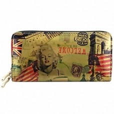Classic Zip Closure Wallet for Woman