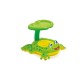 Inflatable Froggy Friend Shaded Canopy Baby Kiddie Pool Floating Raft