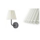 Creative Soft Atmosphere Wall Lamp With Led Bulb And Textile Shade