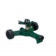 Sprinkler With 2-Wheel Base For Easy Movement And Placement