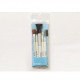 Excellent Set of 5 Cosmetic Brushes For Makeup